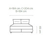 Voodi FOG A 140X200 ZIP.HOME