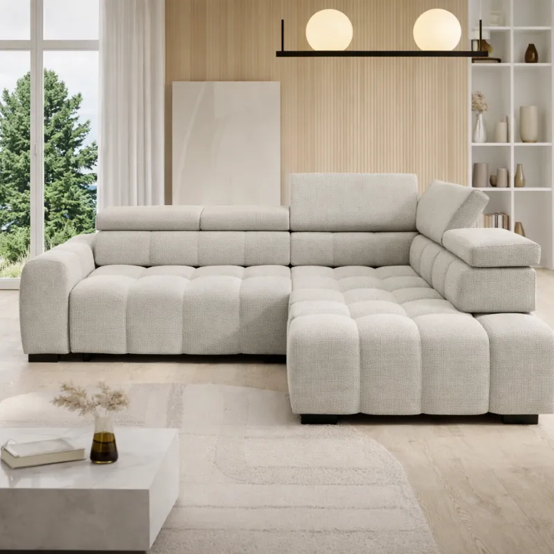 Corner sofa bed BULL L