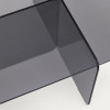 Klaasist kohvilaud 120 x 60 cm Zaren