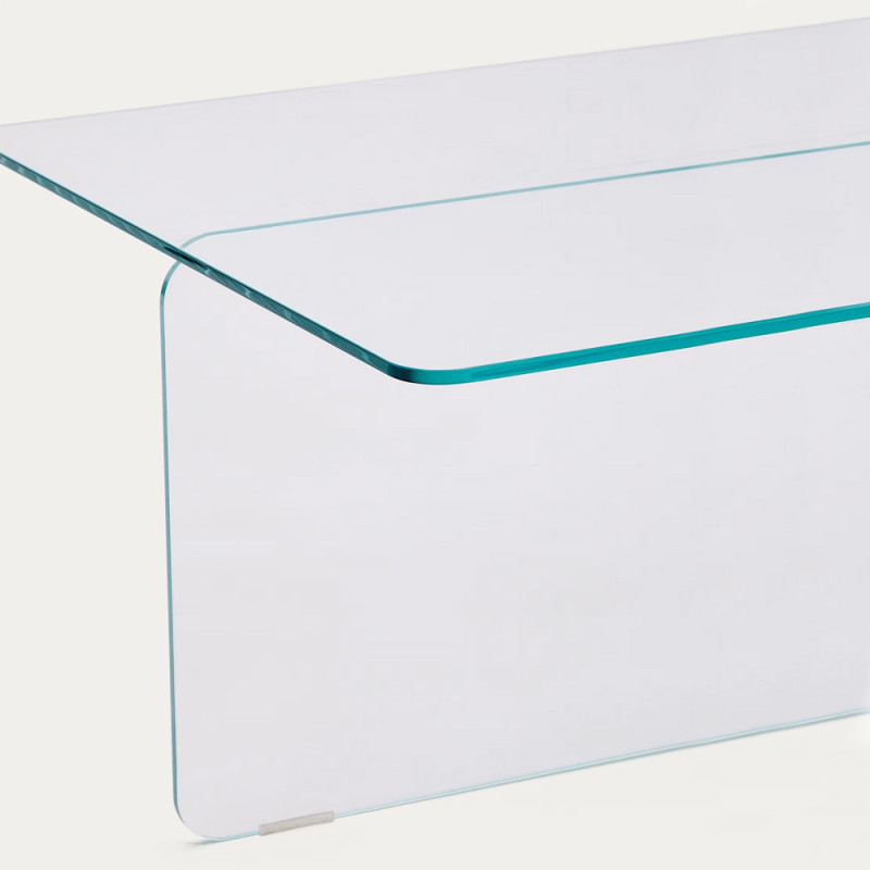 Läbipaistev diivanilaud 120 x 60 cm Zaren