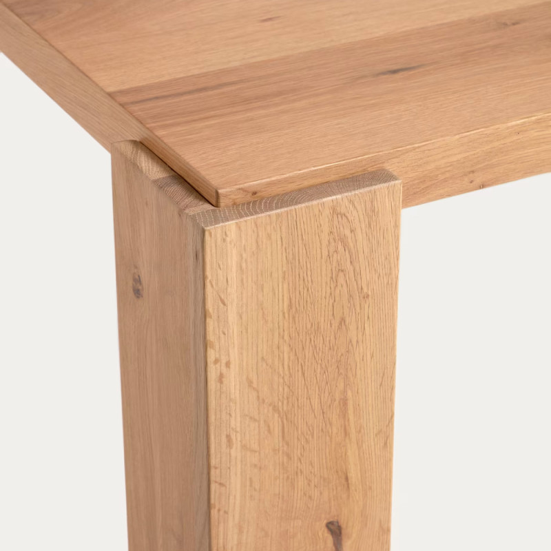 Tammepuidust söögilaud 160 x 90 cm Deyanira