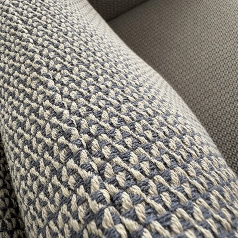 Domino Armchair Beige/Blue M12