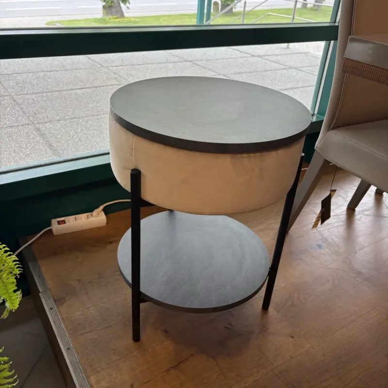 Grand table with drawer D440 Velvet 34, F235