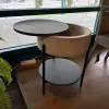Grand table with drawer D440 Velvet 34, F235