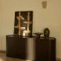 Nemore 4-ukseline tammespooniga kapp Emperador marmoriefektiga keraamilise plaadiga, FSC Mix Credit, 200 x 45 cm