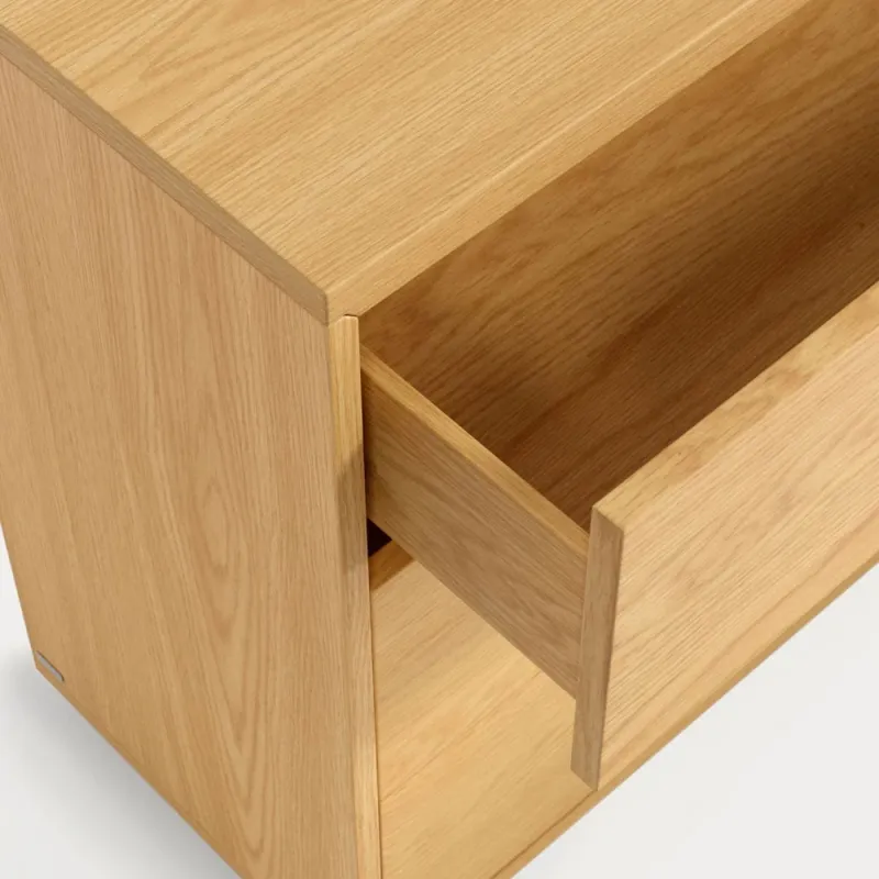Abilen 3-sahtliga tammiviineriga kummut 90 x 75 cm FSC™ sertifitseeritud