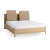 Bed 180x200 with shelves Well