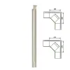 Nurga sammas 135° MERANO
