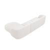 Boucle Corner Sofa Miley 4 Seats