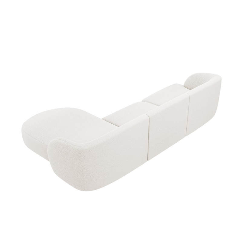Boucle Corner Sofa Miley 4 Seats