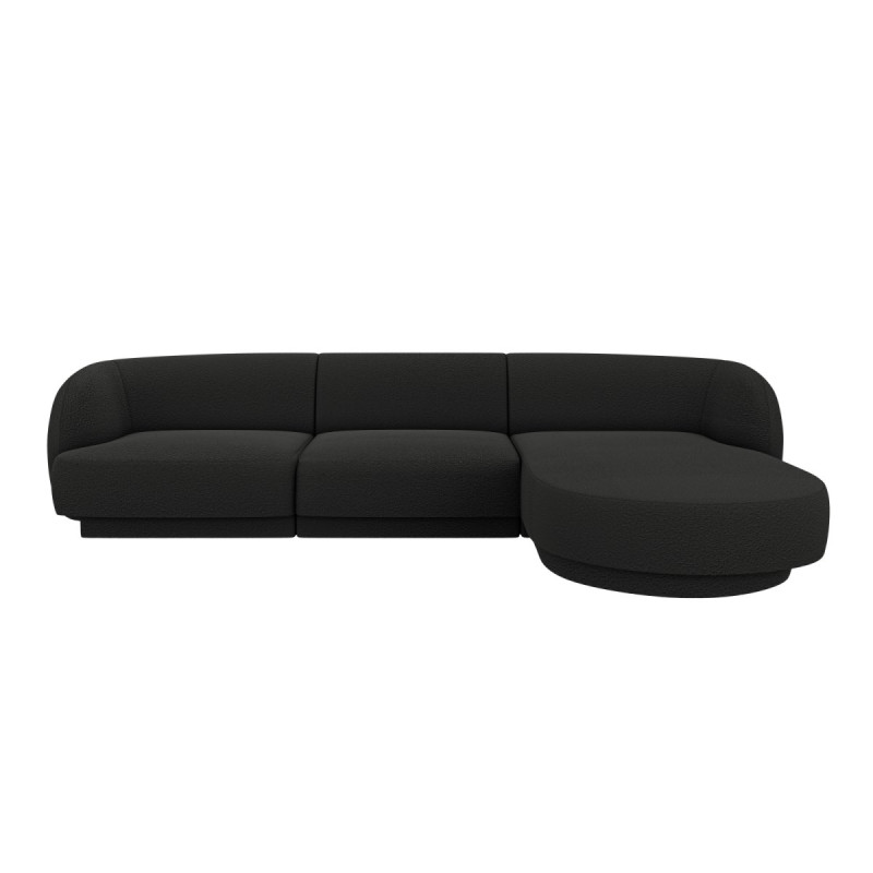 Boucle Corner Sofa Miley 4 Seats