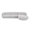 Boucle Corner Sofa Miley 4 Seats