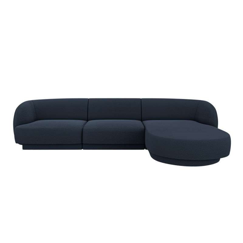 Boucle Corner Sofa Miley 4 Seats
