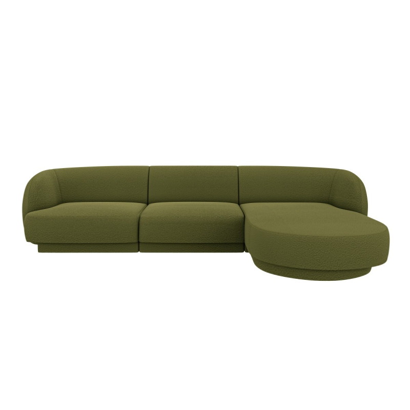 Boucle Corner Sofa Miley 4 Seats