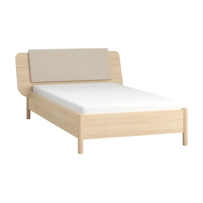 Backrest pillow for bed 120x200 with wide headboard OMM