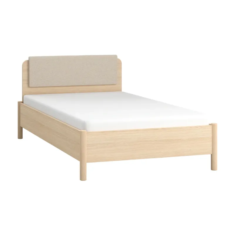 Backrest pillow for bed 120x200 with straight headboard OMM