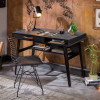 Study desk Line Dark Metal
