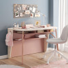Study desk meatl legs Elegance
