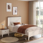 Bed with base Flat Lapel 120x200