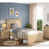 Bed Flat Mocha 120x200