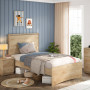 Bed Flat Mocha 120x200