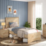 Bed Flat Mocha 120x200