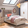 Bed with base fabric Modera 120x200