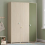 Wardrobe 3 doors Montes Natural