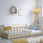 Bed wihtou roof Montes Natural 90x190