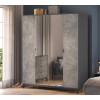 Wardrobe 4 doors Space Gray