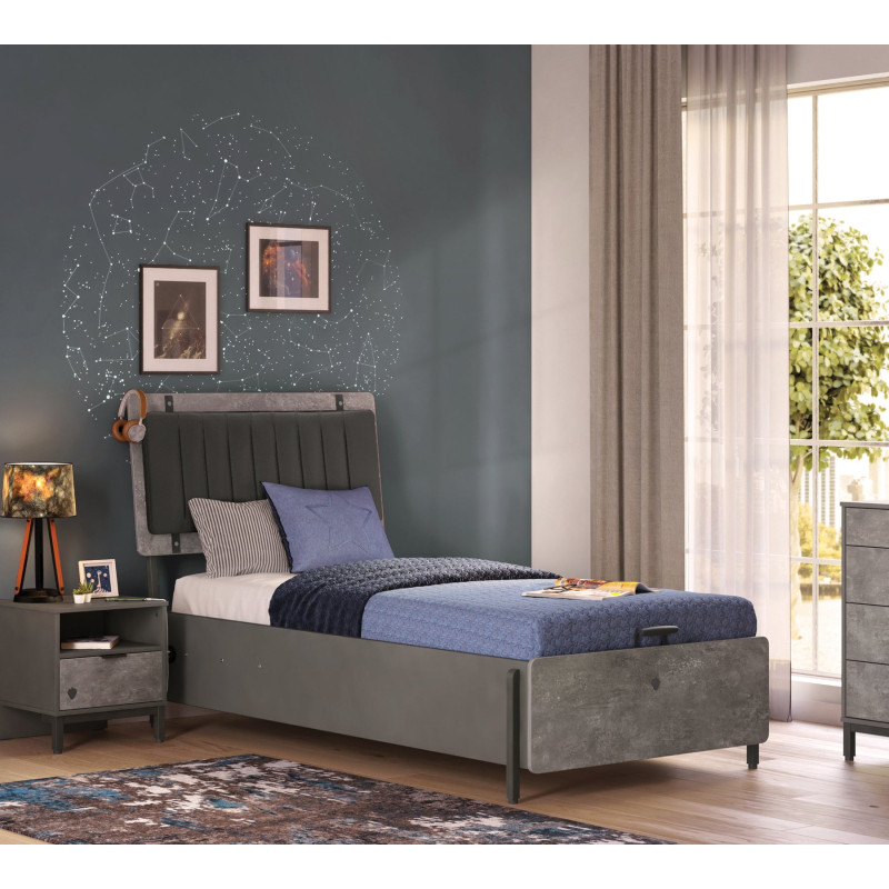 Bed with base Space Gary 120x200