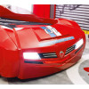 Autovoodi BITURBO punane (90x195 cm)