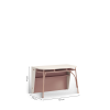 Kirjutuslaud meatl legs Elegance