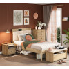 Bed Modern Mocha 100x200