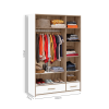 Wardrobe 3 doors with drawers Modera