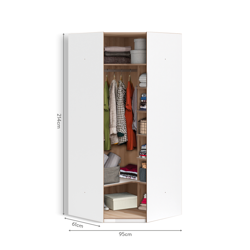 Wardrobe corner Modera