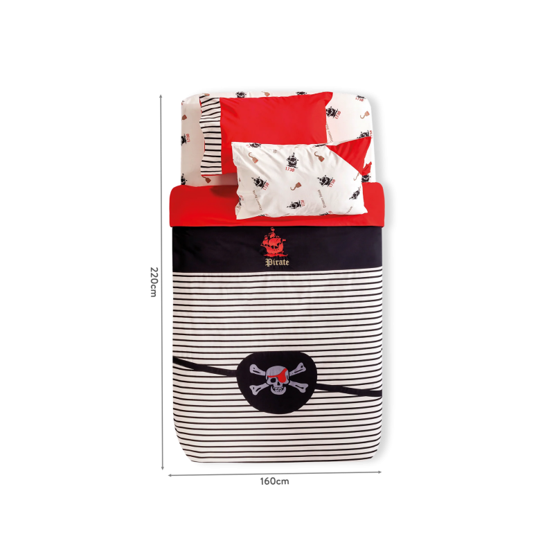 Пододеяльник комплект Pirate 160x220