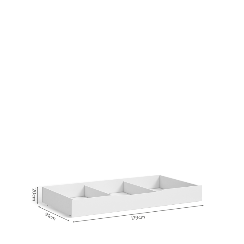 Drawer for bunkbed Varia White