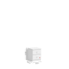 Nightsand Varia White