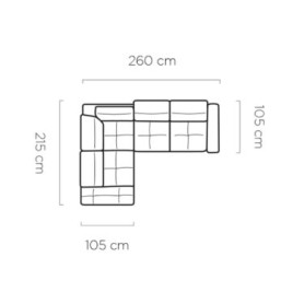 Corner Sofa bed APULLA