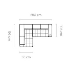 Corner Sofa bed BAGGIO