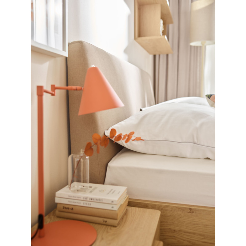Voodi polsterdatud Obli-peatsiga 90x200 Well ZIP.HOME
