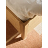 Voodi polsterdatud Obli-peatsiga 90x200 Well ZIP.HOME