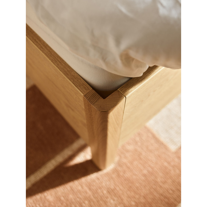 Voodi polsterdatud Obli-peatsiga 90x200 Well ZIP.HOME