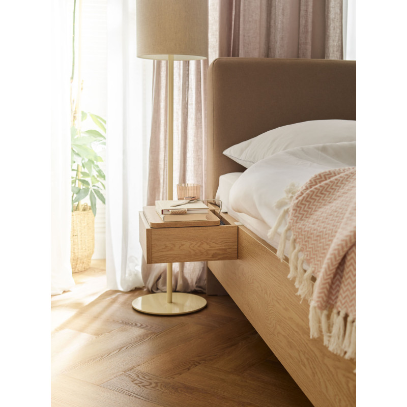 Table night add-on Well oak