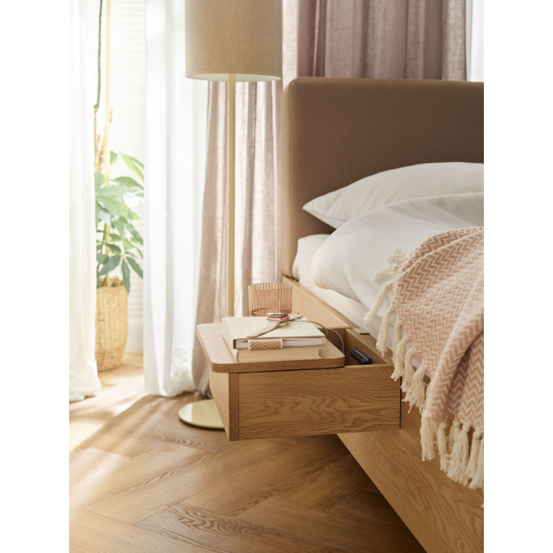 Table night add-on Well oak