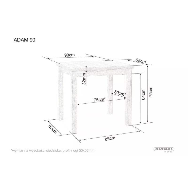 Стол Adam 90