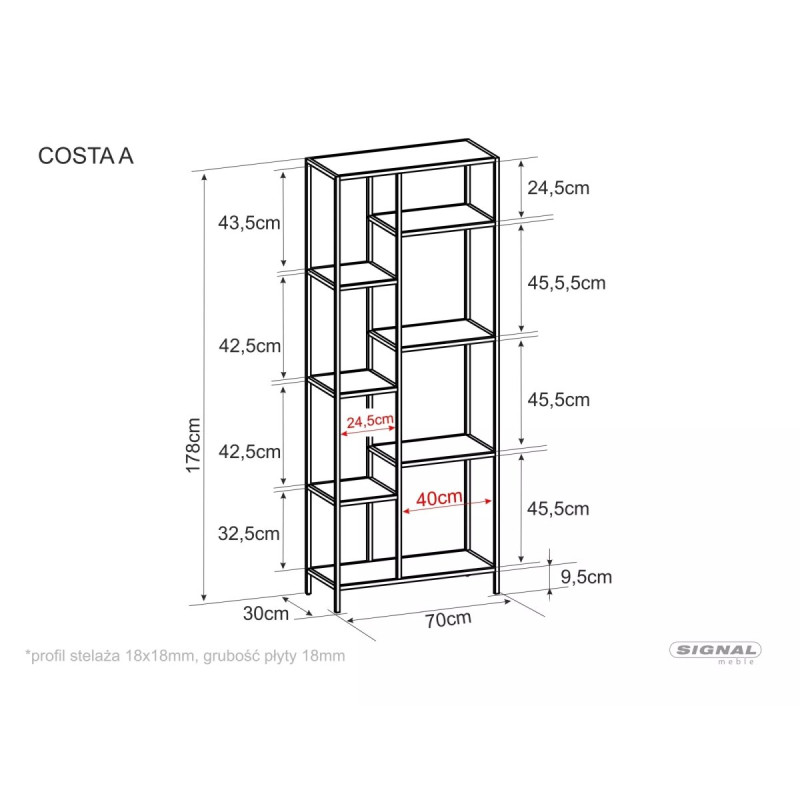 Riiul Costa A