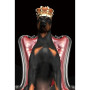 Seinapilt Dog in Crown