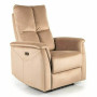 Armchair Neptun M Velvet z f. masażu